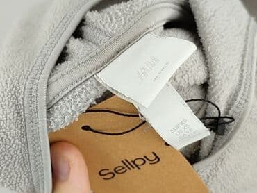 niebieska bluzka h m: H&M, Bluza z kapturem damska, rozmiar XS — 5