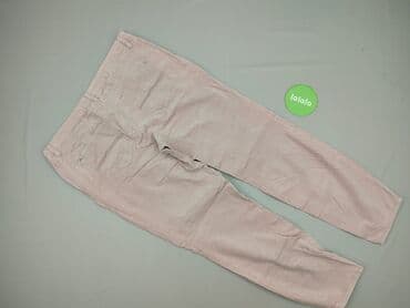 joggery bawełniane damskie: Yessica, Spodnie materiałowe damskie, rozmiar 2XL — 3