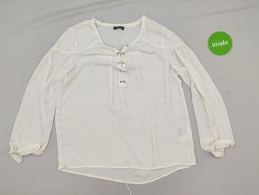 sweter piórkowy na drutach: Yessica, Bluzka damska, rozmiar L — 2