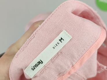 srebrne sandały reserved: Sinsay, Szorty damskie, M — 4