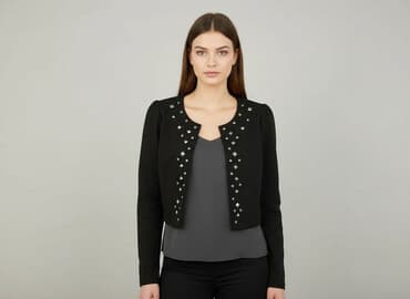 vinted kurtki skórzane damskie: Eterna, Marynarka damska, rozmiar M — 7