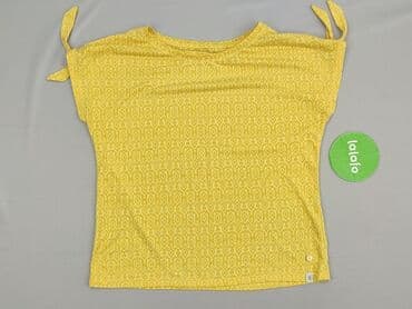 żółte bluzki z krótkim rękawem: Bluzka damska, rozmiar L — 2