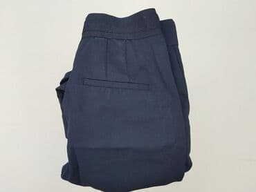 granatowe chinosy damskie: Zara, Spodnie materiałowe damskie, rozmiar S — 5