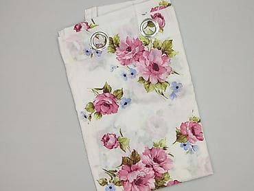 kwiatki: Zasłona na przelotkach – kwiatowy wzór - Typ: zasłona pojedyncza - — 1