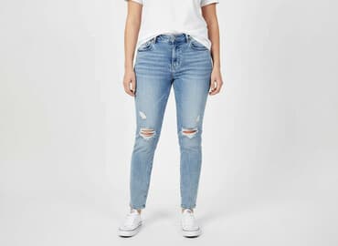 asos podarte jeansy: H&M, Jeansy damskie, rozmiar XL — 7