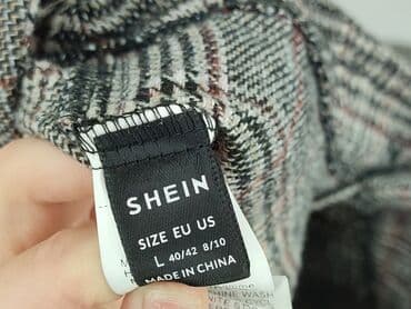 shein piżamy damskie: Shein, Spodnie materiałowe damskie, rozmiar L — 5