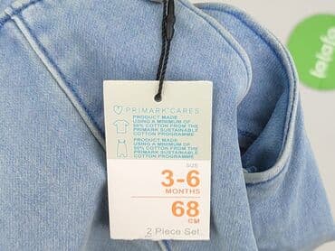 pajacyki dla niemowląt allegro: Dungarees, Primark, 3-6 months, condition - Perfect — 6
