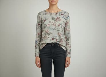 spódnica z bluzka na wesele: Women's blouse, size M — 1