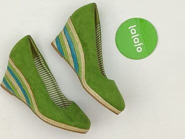 sukienka i sandały na koturnie: Półbuty damskie, rozmiar 40 — 3