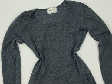 szara bluzka damska: Bluzka damska, rozmiar S — 1