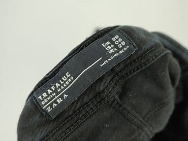 spodnie z poszarpanymi nogawkami zara: Zara, Jeansy damskie, rozmiar M — 5