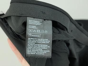 H&M, Material trousers for women, size M — 5