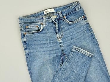 pull and bear obuwie: Zara, Jeansy damskie, rozmiar S — 1