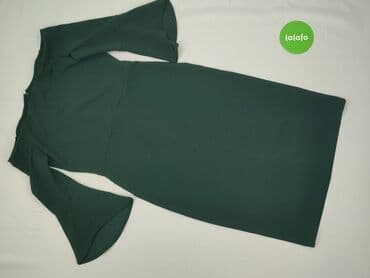 sukienki butelkowa zieleń midi: Sukienka damska, rozmiar S — 2