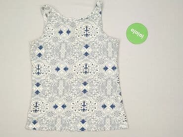 жіноча футболка m eu 38 візерунок принт колір білий: Esmara, T-shirt damski, rozmiar M — 3