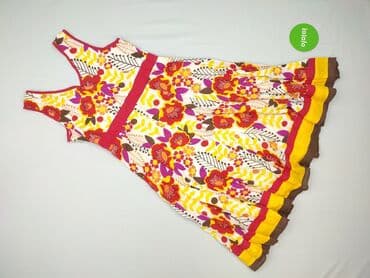 sukienki na wesele plus size w kwiaty: Sukienka damska, rozmiar M — 3