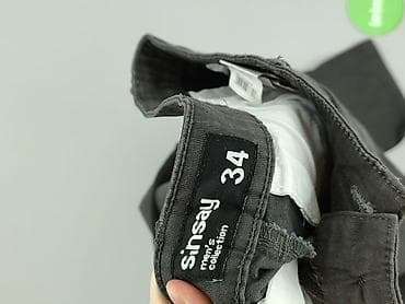 pull and: Sinsay, Chinosy dla mężczyzn, rozmiar L — 4