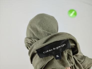 patchwork: Cable, Kardigan damski, rozmiar XL — 4