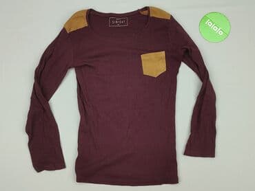 koszulki z długim rękawem damskie hugo: Sinsay, T-shirt damski, rozmiar XS — 3