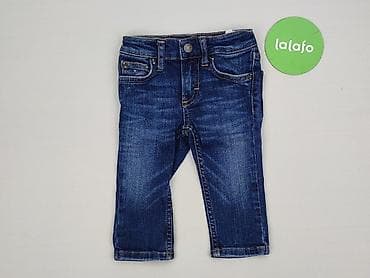t shirt basic h: Spodnie jeansowe, Tommy Hilfiger, 6-9 miesięcy, stan - Idealny — 2