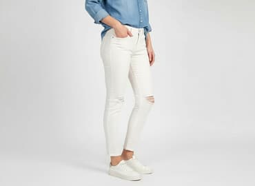 jeansy niemowlęce: Jeansy damskie, rozmiar S — 6