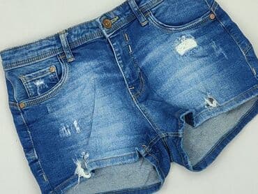spodenki jeansowe z wysokim stanem pull and bear: Bershka, Szorty damskie, rozmiar M — 1