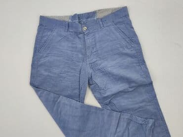 blue jeans tekst: Spodnie materiałowe damskie, rozmiar S — 1