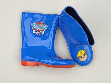 buty zimowe dla rocznego dziecka: Kalosze, Paw Patrol, 28, stan - Bardzo dobry — 1