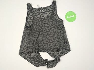 czarne t shirty i marynarka: Top damski, rozmiar M — 3