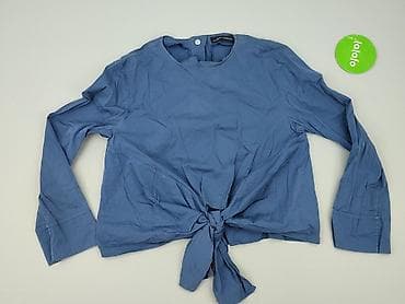 bluza niebieska pull and bear: Zara, Bluzka damska, rozmiar M — 2