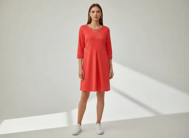 sukienka w kształcie trapezu: Sukienka damska, rozmiar S — 6