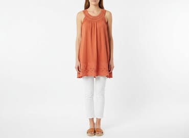 sukienka w kształcie trapezu: Tunika damska, rozmiar S — 6