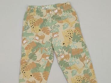 stradivarius spodnie woskowane z wysokim stanem: Material trousers, Sinsay, 4-5 years, 110, condition - Very good — 1