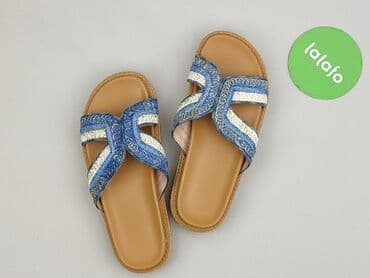 klapki tęgość g: Klapki damskie, 39 — 2