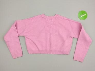 czerwony sweter: Bershka, Sweter damski, rozmiar XS — 3