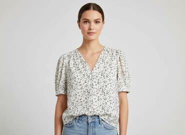 h m krótkie bluzy: H&M, Bluzka damska, rozmiar M — 1