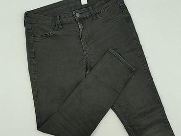 czarne jeansy pull: H&M, Jeansy damskie, rozmiar L — 1