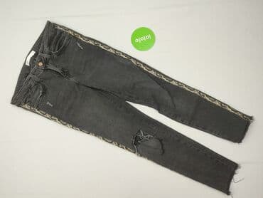 jeansy w panterkę zara: Jeansy damskie, rozmiar S — 2