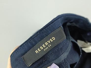 moda tesco: Reserved, Spodnie materiałowe damskie, rozmiar S — 4