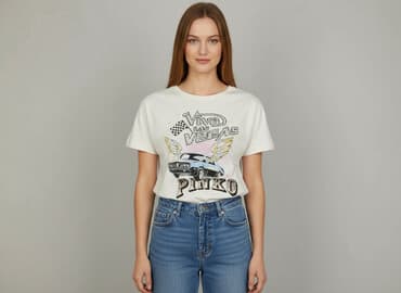 50 style t shirty damskie: Pinko, Футболка жіноча, розмір M — 1