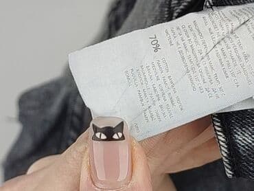 biale szerokie jeansy: Sinsay, Szorty dla mężczyzn — 6