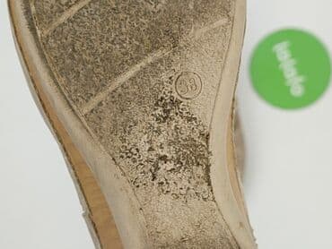 sukienka i sandały na koturnie: Sandały damskie, rozmiar 38 — 5