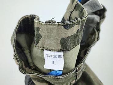 kieszenie cargo: Spodnie cargo damskie, rozmiar L — 8