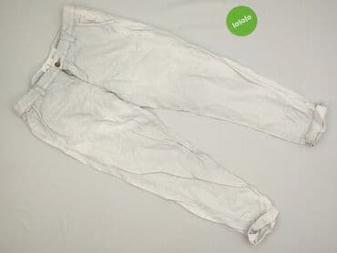 Women: H&M, Material trousers for women, size M (EU 38) — 2
