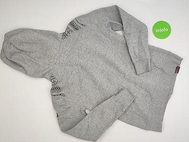 sweter ponczo: Bluza z kapturem damska, rozmiar S — 3