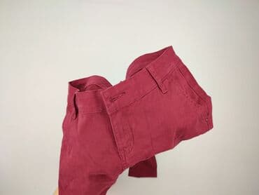 jeansy czerwone damskie: MB, Spodnie materiałowe damskie, rozmiar 2XL — 6