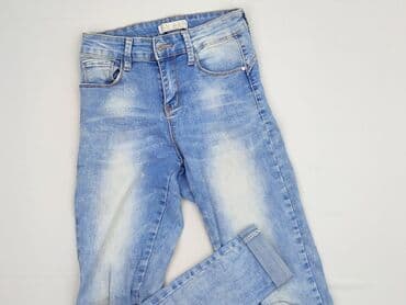 obcisłe jeansy: DENIM JEANS, Jeansy damskie, rozmiar XS — 2