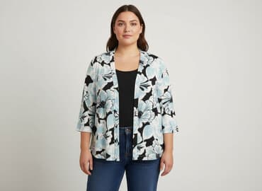 szyfonowa narzutka: M&Co, Narzutka damska, rozmiar 3XL — 6