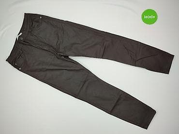 miego spodnie: Spodnie materiałowe damskie, rozmiar L — 2