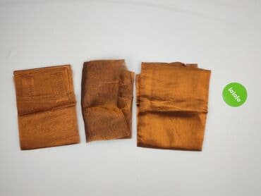 Dekoracje do domu: Zestaw lekkich firan/woali w kolorze miedziano‑brązowym - Typ — 3